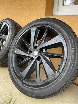 Original Seat leon disky R18 5x112, zimne 225/45 - 4