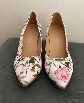 dámske kvetované lodičky veľ.38 - 4