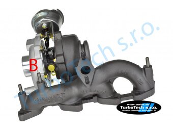 Hybridné turbo Škoda Octavia 2.0TDi 103kW BKD Garrett GT1752 - 4