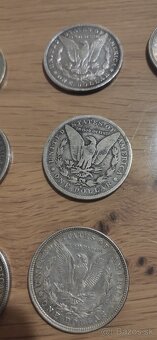 Predám strieborné mince Morgan Silver Dollar - 4