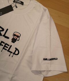 Pánske tričko Karl Lagerfeld - biele - 4