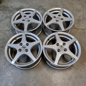 Hliníkové NISSAN disky 4x100 R15 6J ET50 - 4