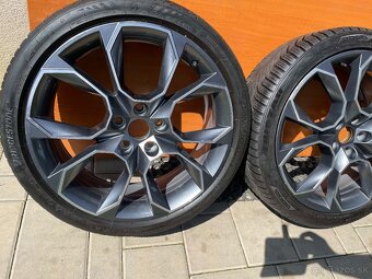 EXTREME GRAU orig.skoda225 40 R19 5x112 7,5j x19 ET 51 VW - 4