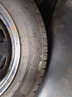 Zimná sada 5x100 R15 nové gumy - 4
