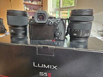 Panasonic LUMIX S5II a 2 objektívy + skvelé bonusy - 4