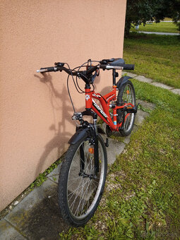 Predám juniorský celoodpružený bicykel Olpran Magic 24 - 4