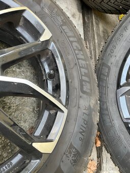 Elektróny 5x112 R16 + zimné pneu - 4