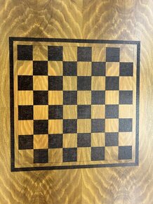 Vintage šachový stolík - 4