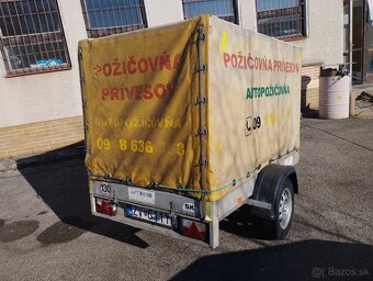 Prívesný vozík s plachtou - 4