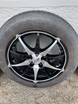 Kolesá - Kolesa 5x110 sada s pneu 205/55 R16 - 4