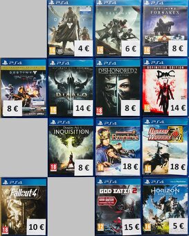 Playstation 4 /PS 4 Originál videohry - 4