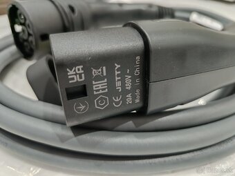 Nabíjecí kabel elektromobilů TYP2, 3x20A,11kW, 5,6m - 4