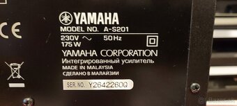 Predám zosilovač Yamaha A-S201 - 4