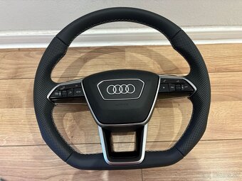 VOLANT AUDI ZREZANY S PADLAMI A AIRBAGOM - 4