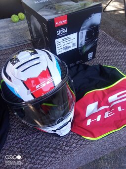 Moto prilba LS2 FF 800 STORM RACER XL - 4