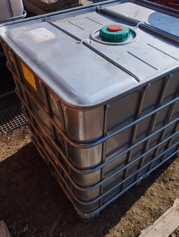 Plechové ibc 1000L - 4
