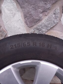 Predám kompletné kolesá pre volkswagen tiguan - 4