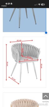 Jedálenské stolicky - 4