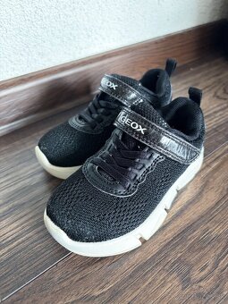 Čierne tenisky Geox - 4