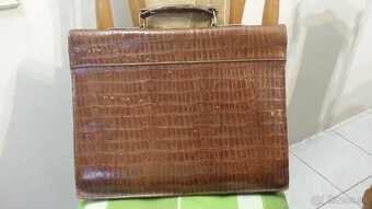 Kožená retro taška - 4