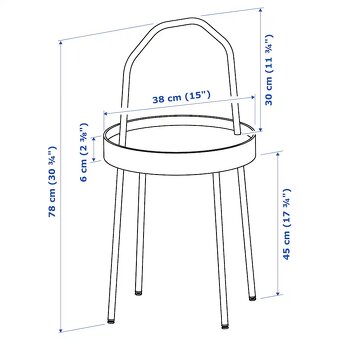 IKEA Burvik stolik - 4