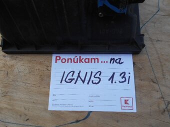váhu vzduchu a obal vzduchového filtra na Ignis - 4