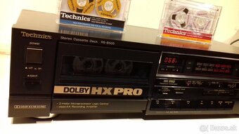 Spickovy kazetovy deck TECHNICS RS-B505, ClassAA JAPAN, AK09 - 4