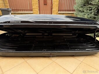 Predám originálny strešný box Porsche – 520 l, iba 40 cm výš - 4