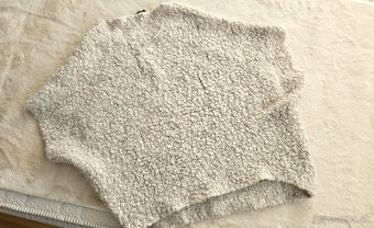 teplý dámsky sveter / pulóver Zara Knit, veľ. M - 4