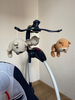 Hojdacie kreslo Caretero Loop Navy - 4