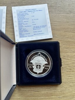 Strieborne mince SK - 4