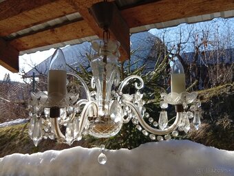 2 krištáľové lustre - 4