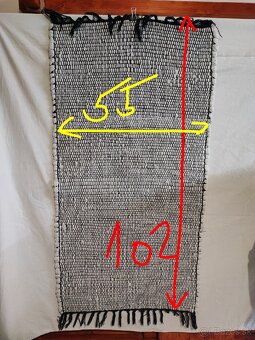 Bavlnený tkaný koberec 2ks - 4
