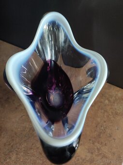 Váza z hrubého skla - 4