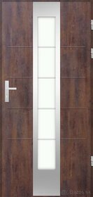 vchodové dvere - PVC fólia jednokridlove - 4