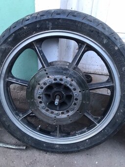 Kawasaki - 19 palcové predné koleso s dvomi kotúčmi - 4