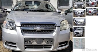 Chevrolet Aveo 1.4 2009 predám NÁRAZNÍK KAPOTA, SVETLO, MOTO - 4