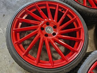 Audi A6 4F 4G Originálne 21“ KESKIN; HANKOOK pneumatikami - 4