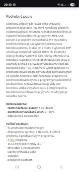 Predám bezecky pás Fassi F 8.0 - 4
