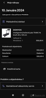 Bežecký pás Domyos T540C - 4