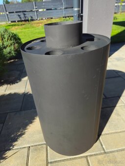 Teplovzdušný výmenník Okrúhly veľký 130/1,5mm - 4