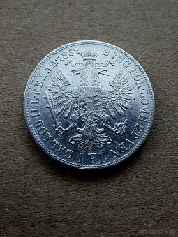 Zlatnik 1862 V, vzacny - 4