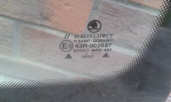 Stropnice a čelné sklo Škoda Fabia 1 hatchback a combi - 4