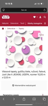 Vliesová tapeta na stenu - námet guličky - 4