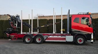 9258 - Volvo FH4 540 - 6x4 – Lesovůz + HR-V-KRAN V10CX – EUR - 4