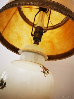 Starožitná stolová značená lampa - 4