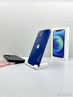 iPhone 12 BLUE NOVÁ BATÉRIA 100% TOP STAV - 4