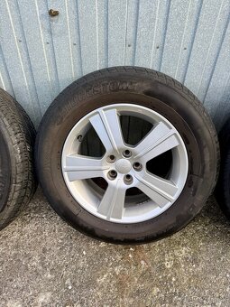 Predám elektróny na Subaru Forester  5x100 6,5Jx16 ET48 - 4