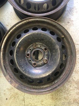 Plechové kolesa škoda 6Jx15H2 - 4