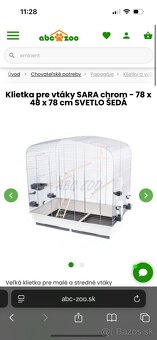 Nová klietka pre malé vtáky - 4
